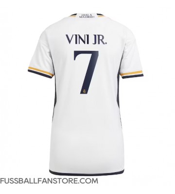 Real Madrid Vinicius Junior #7 Replik Heimtrikot Damen 2023-24 Kurzarm